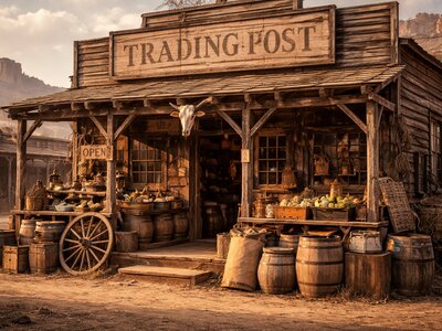 Trading Post - reselling clothing, household items and sports cards